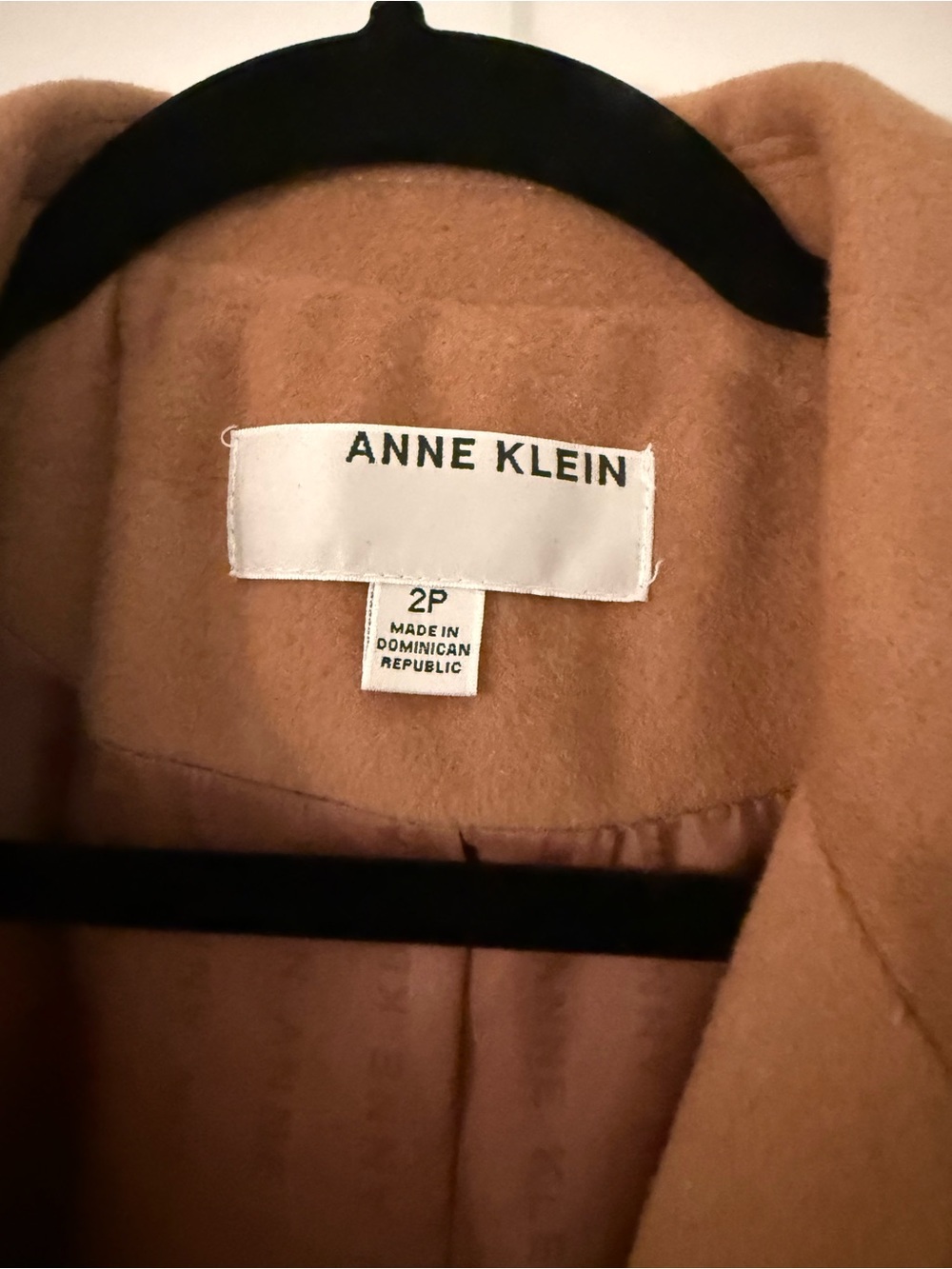 Anne Klein Tan peacoat - Picture 4 of 5